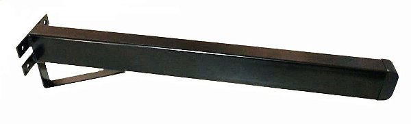 1 Suporte para Pia Parafusar Tubular 50cm Preto