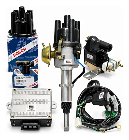 Kit Ignição Opala 4cc Com Tampa + Rotor Bosch Novo Completo