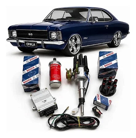 Kit Ignição Opala 6cc + Kit Bosch Completo