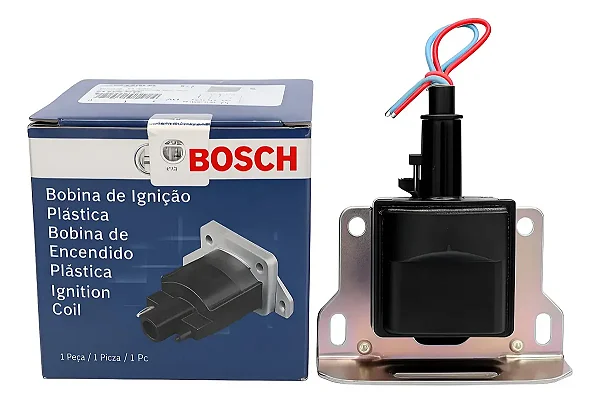 Bobina Ignição + Conector Gol Mi Parati Santana Ap 2 Pinos