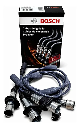 Cabos De Ignição Vw Fusca 1600 Distribuidor Hall Com Pino