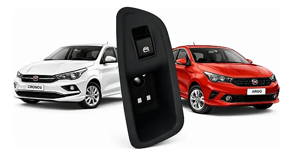 Botão Interruptor Simples Vidro Elétrico Fiat Argo Cronos