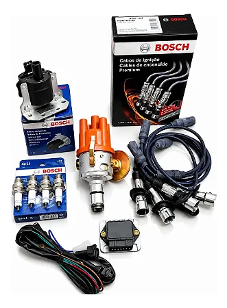 Kit Ignição Eletrônica Vw Fusca Kombi Sensor Hall Novo Bosch