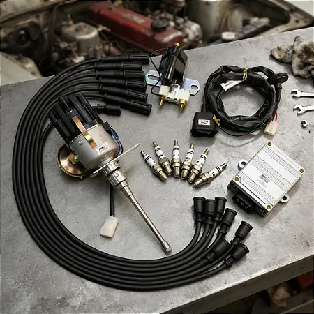 Kit De Ignição Jeep Willys F-75 6cc + Cabos E Velas Completo