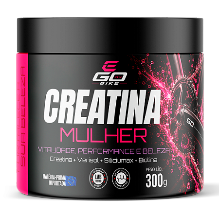 Creatina Mulher 300g | Go Move