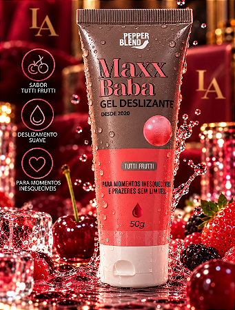 Maxx Baba – Gel Deslizante Tutti-Frutti