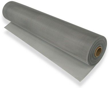Tela Mosquiteiro de Fibra de Vidro Revestida em PVC - Cinza (Rolo com 30 Metros)