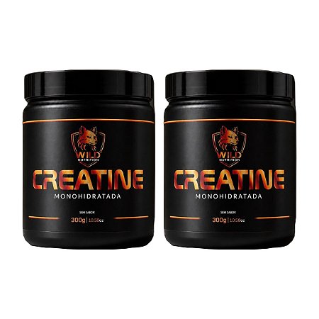 2uni Creatina Monohidratada (2x300gr) - Wild Nutrition