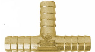 TEE METAL 1/4" X 1/4" X 1/4" ZAMACK