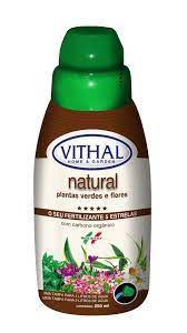FERTILIZANTE VITHAL LIQUIDO NATURAL PARA PLANTAS VERDES 250ML