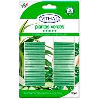 FERTILIZANTE VITHAL PLANTAS VERDES COM 30 BASTONETES 35G