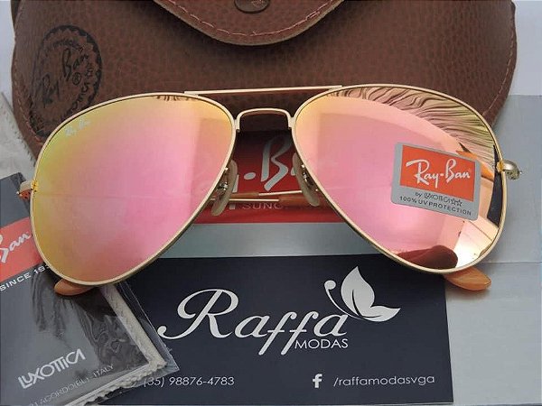 ray ban aviator rosa espelhado ray ban aviator rosa espelhado