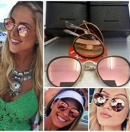 Ray Ban Round Rosa Flash Sales, 51% OFF | www.ganshoren.be