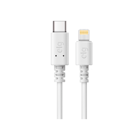 Cabo USB Tipo-C ELG TCL10 1 METRO para Lightning de Recarga e Sincronização