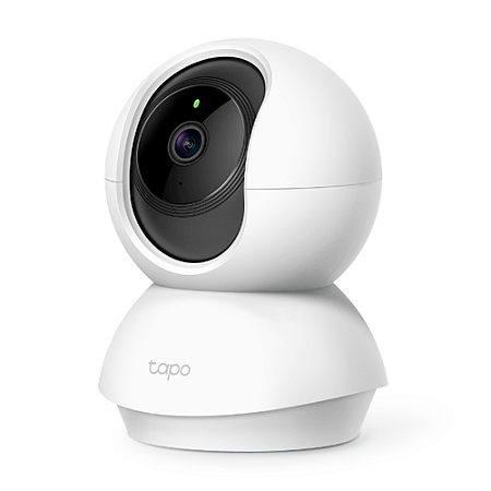 Câmera de Segurança TP-LINK Tapo TC70 360 Residencial Wi-Fi, Pan / Tilt, Full HD 1080p, Visão Noturna Branco