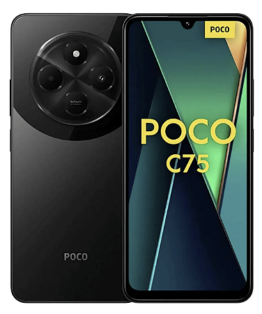 Smartphone Xiaomi Poco C75 256GB / 8GB Ram 4G - Global - Preto