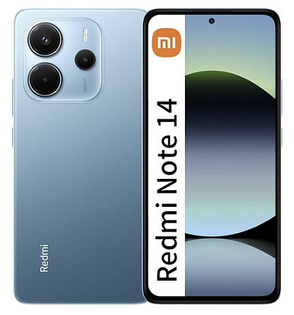 Smartphone Xiaomi Redmi Note 14 256GB / 8GB Ram 4G - Global - Azul