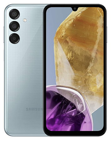 Celular Samsung Galaxy M15 5G, 6.000mAh, Câmera Tripla até 50MP, 128GB - Azul Claro