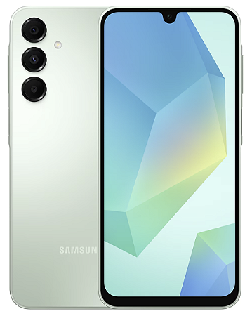 Smartphone Samsung Galaxy A16, 128GB, 4GB RAM, Câmera de até 50MP, Tela 6.7", NFC, IP54, Bateria 5000 mAh e Processador Helio G99 - Verde