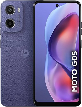 Smartphone Motorola Moto G05 - 128gb 12gb (4gb Ram + 8gb Ram Boost) E Camera 50mp Com Ai 5200 Mah Tela 6.7