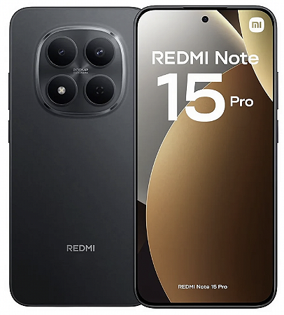 Smartphone Xiaomi Redmi Note 15 PRO 256GB / 8GB Ram •4G• - Preto