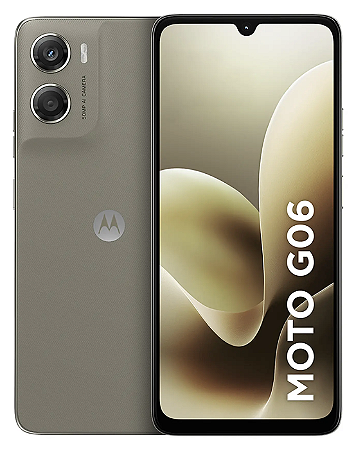 Smartphone Motorola Moto G06 128GB 4GB Ram 6,9" Câm. 50MP + Selfie 8MP - Bege