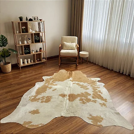 Tapete de couro Premium 2,05x2,45- Nobre couros