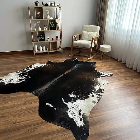 Tapete de couro Premium GG 2,15x2,65- Nobre couros