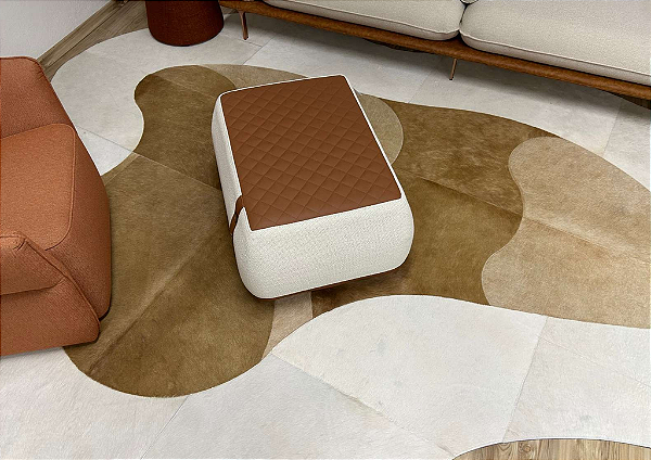 Tapete de couro Orgânico MODEL AMOEDA