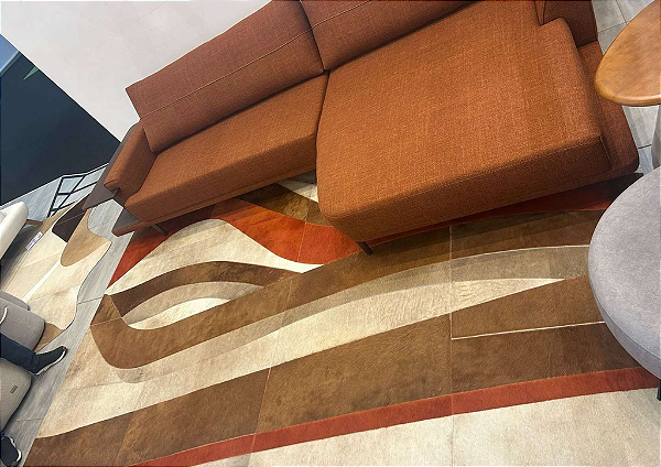 Tapete de couro Orgânico MODEL ALLEGRO