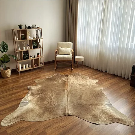 Tapete de couro Premium GG 2,10x2,55- Nobre couros
