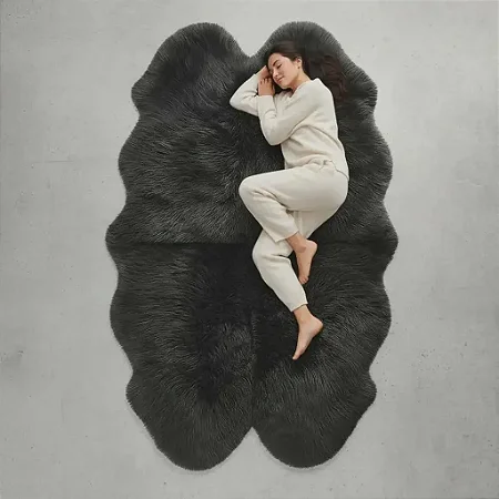 Tapete Pelego Fienza 1,00x1,65 Premium- Nobre Couros