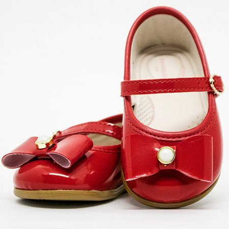 sapato perola infantil