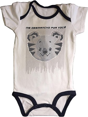 Body Tigor T Tigre Baby Branco - Nanda Baby