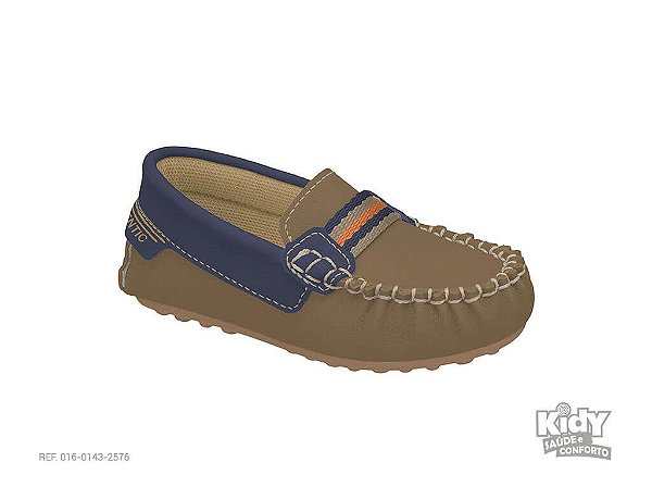 mocassim infantil masculino kidy