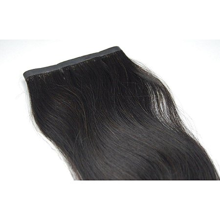 Mega Hair Fita Adesiva Micro Hair Conection Castanho  70cm com 2 Telas