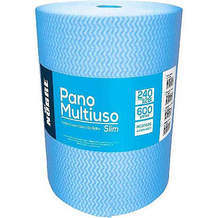 PANO MULTI USO NOBRE AZUL 28 CM X 240 MTS