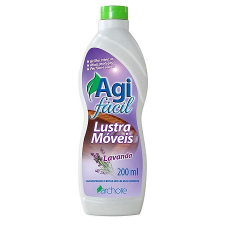 ARCHOTE AGIFACIL LUSTRA MOVEIS LAVANDA 200 ML