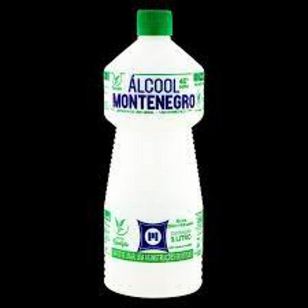 ALCOOL LIQUIDO MONTENEGRO 46,2 INPM 1000 ML EUCALIPTO