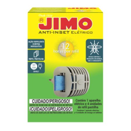 JIMO ANTI-INSET ELETRICO APARELHO COM 04 REFIS