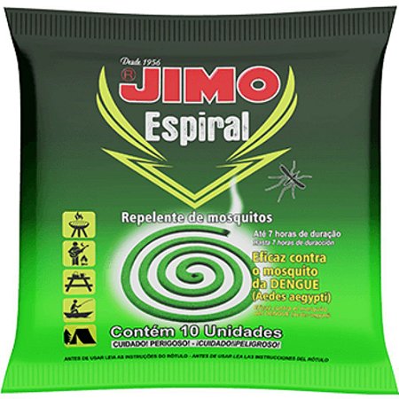 INSETICIDA JIMO ESPIRAL COM 10 UNIDADES