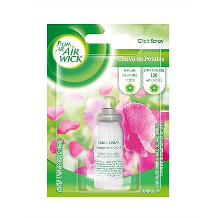 BOM AR CLICK SPRAY CHUVA DE PETALAS REFIL 12 ML