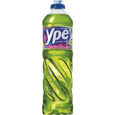 DETERGENTE LIQUIDO YPE CAPIM LIMAO 500 ML