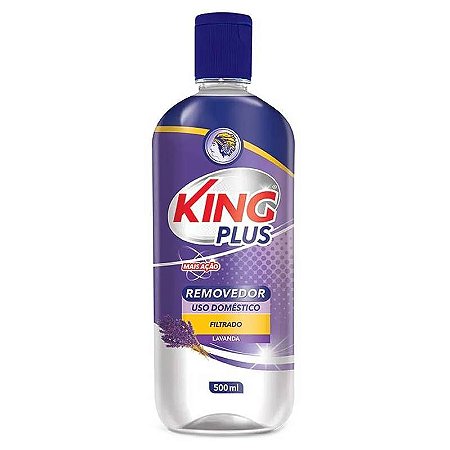 REMOVEDOR KING PLUS LAVANDA 500 ML