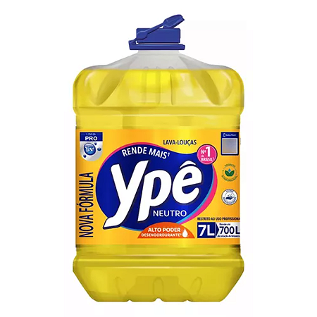 DETERGENTE LIQUIDO YPE NEUTRO 07 LITROS