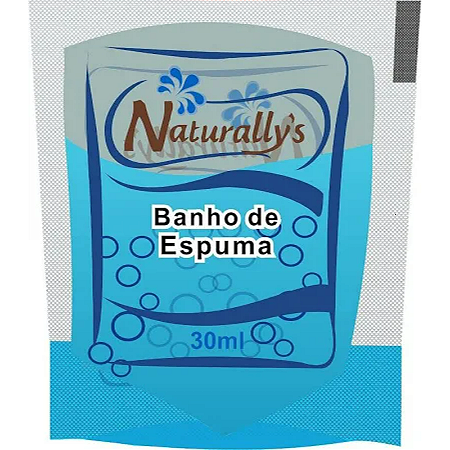 BANHO DE ESPUMA ZUL DOVELY 30 ML SACHET NATURALLYS