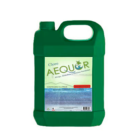 AEQUOR CLORO LIQUIDO 05 LITROS