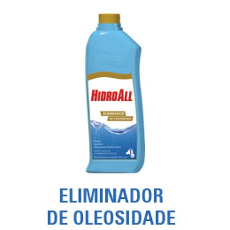 HIDROALL PISCINAS ELIMINADOR DE OLEOSIDADE 01 LITRO