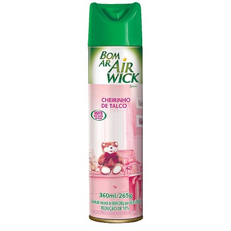 BOM AR AIR WICK CHEIRO DE TALCO 360 ML