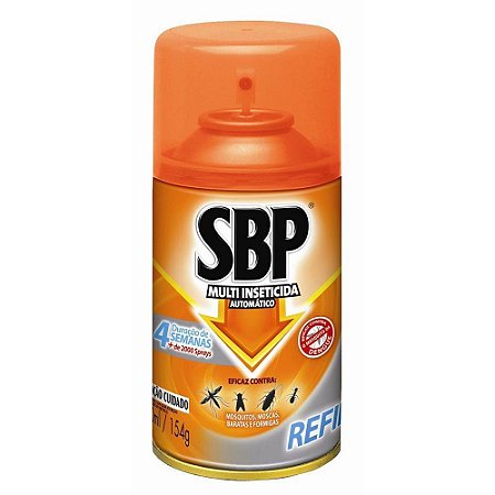 INSETICIDA SBP AUTOM. REFIL MULTI 250 ML